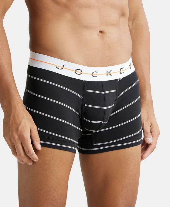 Super Combed Cotton Elastane Printed Trunk with Ultrasoft Waistband