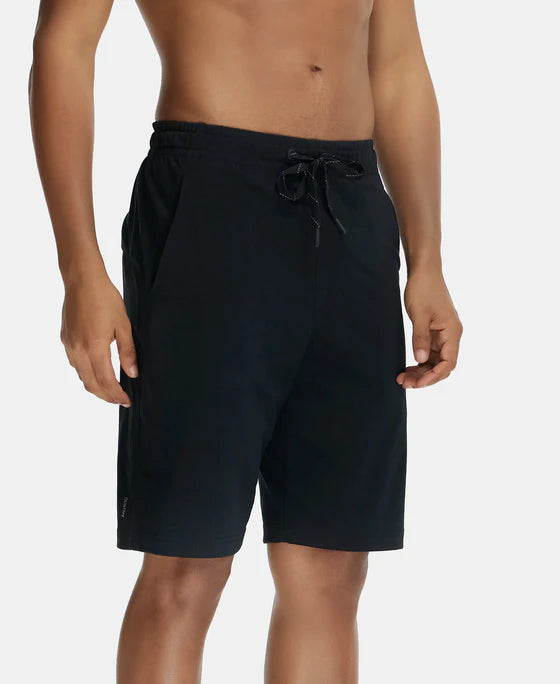 Super Combed Cotton Rich Shorts with StayFresh Treatment - Graphite