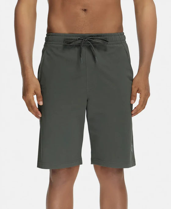 Super Combed Cotton Rich Shorts with StayFresh Treatment - Graphite