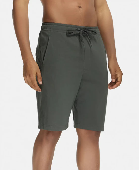 Super Combed Cotton Rich Shorts with StayFresh Treatment - Graphite