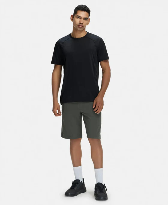 Super Combed Cotton Rich Shorts with StayFresh Treatment - Graphite